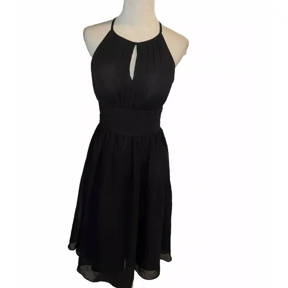 Azazie | Dresses | Azazie Black Bridesmaid Dress A4 Wedding Party